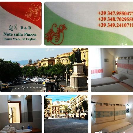 Bed and Breakfast Note Sulla Piazza Кальяри Экстерьер фото